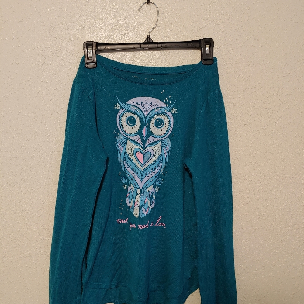 Mudd girls brand "owl you need is love" shirt